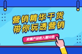 （1982期）营销精华干货，带你玩透营销，人性，思维，转化 卖爆产品收入翻10倍