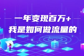 （1682期）不会引流？强子：一年变现百万+，我是如何做流量的？【视频详解】