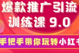 （1630期）小红书爆款推广引流训练课9.0，手把手带你玩转小红书 一部手机即可月入万元