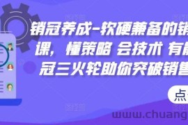 销冠养成-软硬兼备的销售技能课，懂策略 会技术 有能力 销冠三火轮助你突破销售瓶颈!