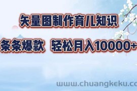 （12902期）矢量图制作育儿知识，条条爆款，月入10000+