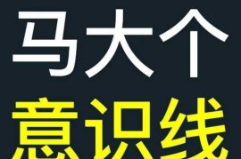 马大个意识线，一门改变人生意识的课程，讲解什么是能力线什么是意识线