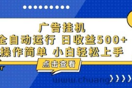 （13668期）广告挂机，知识分享，全自动500+项目