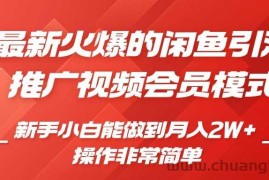 闲鱼引流推广影视会员，0成本就可以操作，新手小白月入过W+【揭秘】