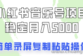 通过音乐号变现，简单的复制粘贴操作，实现每月5000元以上的稳定收入