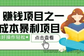 （12659期）最新赚钱项目之一，简单操作，冷门长久项目