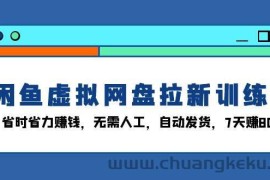 （13524期）闲鱼虚拟网盘拉新训练营：省时省力赚钱，无需人工，自动发货，7天赚800