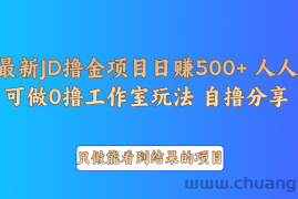 最新项目0撸项目京东掘金单日500＋项目拆解