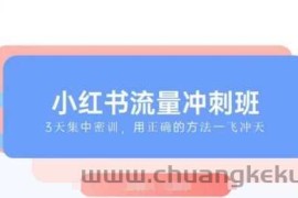 小红书流量冲刺班2025，最懂小红书的女人，快速教你2025年入局小红书