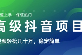 （1599期）山城先生高级抖音项目：视频轻松几十万，稳定简单，快速上手，保证热门