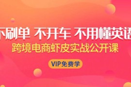 （1311期）跨境电商虾皮Shopee基础系列课程，教你如何在shopee开店赚钱【完整无水印】